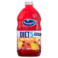 Ocean Spray Diet Cranberry Pineapple Juice, 64 Ounce