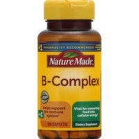 Nature Made B-Complex with Vitamin C Caplets, 100 Each