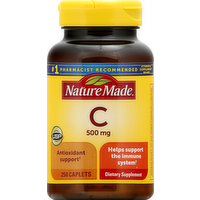 Nature Made Vitamin C 500mg Caplets, 250 Each