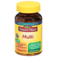 Nature Made Multi Complete Multivitamin Tablets With Iron, 130 Each