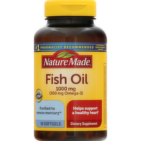 Nature Made Fish Oil 1000mg Softgels, 90 Each