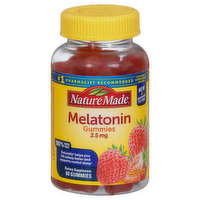 Nature Made Melatonin 2.5mg Gummies Dreamy Strawberry Flavor, 80 Each