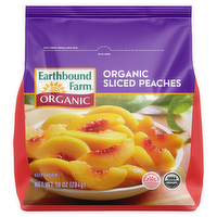 Earthbound Farm Organic Sliced Peaches, 10 Ounce