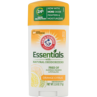 Arm & Hammer Essentials Orange Citrus Deodorant, 2.5 Ounce