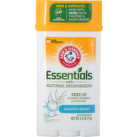 Arm & Hammer Essentials Juniper Berry Deodorant, 2.5 Ounce