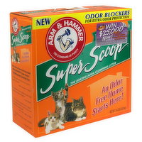 Arm & Hammer Super Scoop Fresh Scent Clumping Cat Litter with Baking Soda, 14 Pound