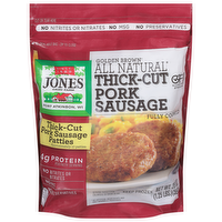 Jones Dairy Farm Golden Brown Thick-Cut Pork Sausage Patties, 20 Ounce