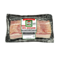 Jones Dairy Farm No Sugar Hickory Smoked Bacon, 12 Ounce