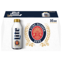 Miller Lite Beer Aluminum Bottles, 15 Each