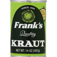 Frank's Quality Sauerkraut, 14 Ounce