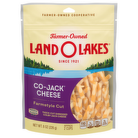 Land O'Lakes Farmstyle Thick Cut Shredded Co-Jack Cheese, 8 Ounce