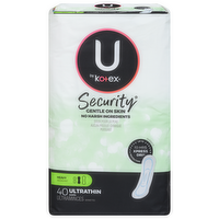 U by Kotex Security Heavy Ultra Thin Pads, 40 Each