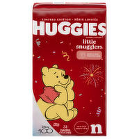 Huggies Little Snugglers Baby Diapers Size Newborn (Up to 10 lbs.), 31 Each