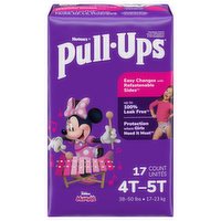 Huggies Pull Ups Learning Designs Girls Potty Training Pants 4T-5T (38-50 lbs.), 17 Each