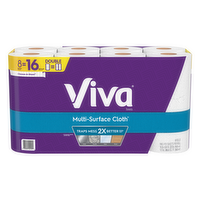 Viva Multi-Surface Choose-A-Sheet Paper Towels Double Rolls, 8 Each