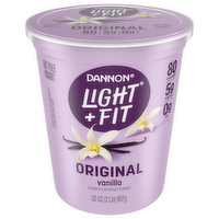 Dannon Light & Fit Vanilla Nonfat Yogurt, 32 Ounce