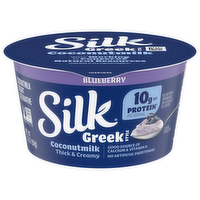 Silk Greek Style Blueberry Coconut Milk Dairy-Free Yogurt Alternative, 5.3 Ounce