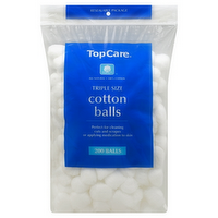 TopCare Cotton Balls Triple Size, 200 Each