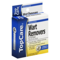TopCare Medicated Wart Removers Double Disk Method System Salicylic Acid, 18 Each