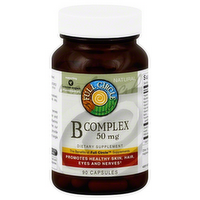 Full Circle Market B Complex 50 mg Capsules, 90 Each