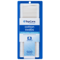 TopCare Cotton Swabs, 500 Each