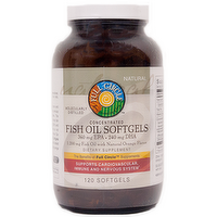 Full Circle Market Concentrated Fish Oil Softgels, 120 Each