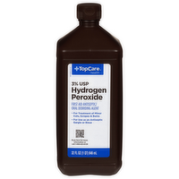 TopCare Hydrogen Peroxide Solution, 32 Ounce