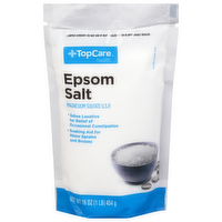TopCare Epsom Salt, 16 Ounce