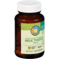 Full Circle Market Milk Thistle 350mg Vegetarian Capsules for Liver Metabolism, 30 Each