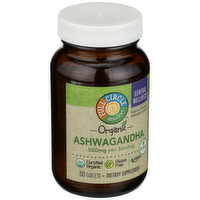 Full Circle Market Organic Ashwagandha Tablets, 50 Each