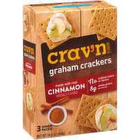 Crav'n Flavor Cinnamon Graham Crackers, 14.4 Ounce