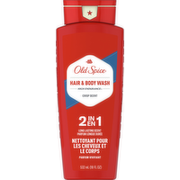 Old Spice High Endurance Crisp Scent 2-in-1 Mens Hair and Body Wash, 18 Ounce