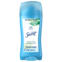 Secret Invisible Solid Shower Fresh, 2.6 Ounce