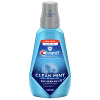 Crest ProHealth Antigingivitis & Antiplaque Oral Rinse Clean Mint, 1 Litre