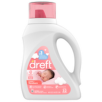 Dreft Newborn Liquid Laundry Detergent, 46 Ounce