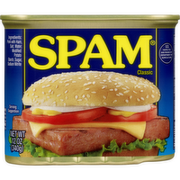 Spam Classic Canned Luncheon Meat, 12 Ounce