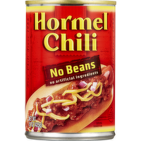 Hormel Chili with No Beans, 15 Ounce