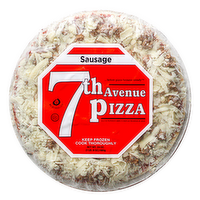 7th Avenue Pizza Sausage Pizza, 12 Inch