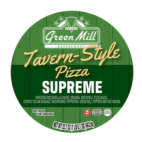 Green Mill Restaurant Tavern-Style Supreme Pizza, 22.7 Ounce