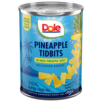 Dole Pineapple Tidbits in Pineapple Juice, 20 Ounce