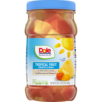 Dole Pineapple & Papaya Tropical Fruit in 100% Juice, 23.5 Ounce