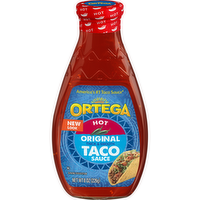 Ortega Hot Taco Sauce, 8 Ounce