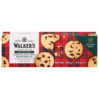 Walker's Gluten Free Chocolate Chip Shortbread Cookies, 4.9 Ounce