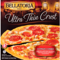 Bellatoria Ultra Thin Crust Ultimate Combo Pizza, 12 Inch