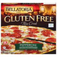 Bellatoria Gluten Free Thin Crust Pepperoni Pizza, 12 Inch