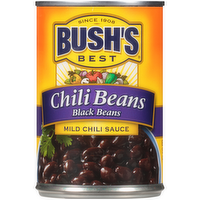 Bush's Best Chili Beans Black Beans in Mild Chili Sauce, 15.5 Ounce