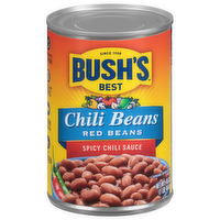 Bush's Best Chili Beans Red Beans in Hot Chili Sauce, 16 Ounce