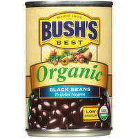 Bush's Best Organic Black Beans, 15 Ounce