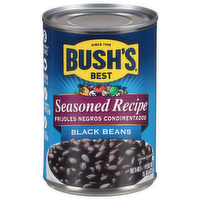 Bush's Best Seasoned Recipe Black Beans, 15 Ounce