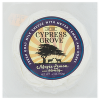 Cypress Grove Meyer Lemon Honey Goat Cheese, 4 Ounce